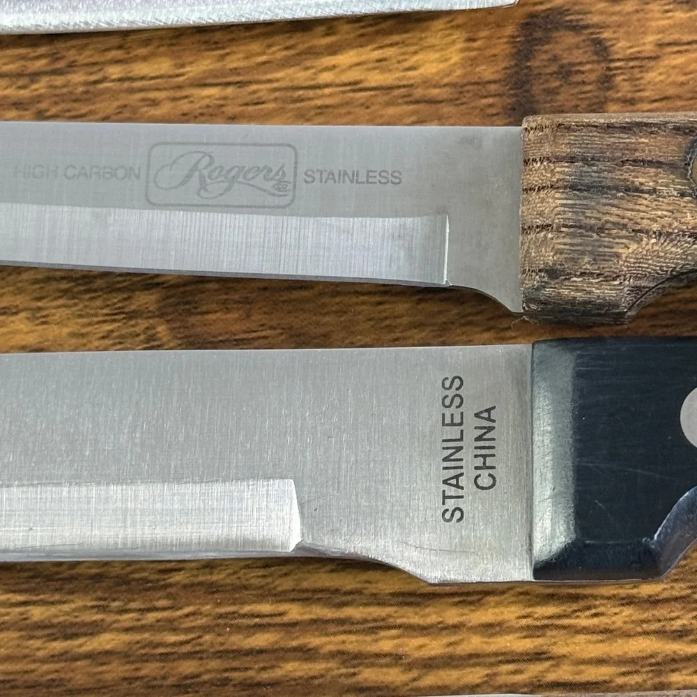 Chicago Cutlery Knife Set - Black and Brown